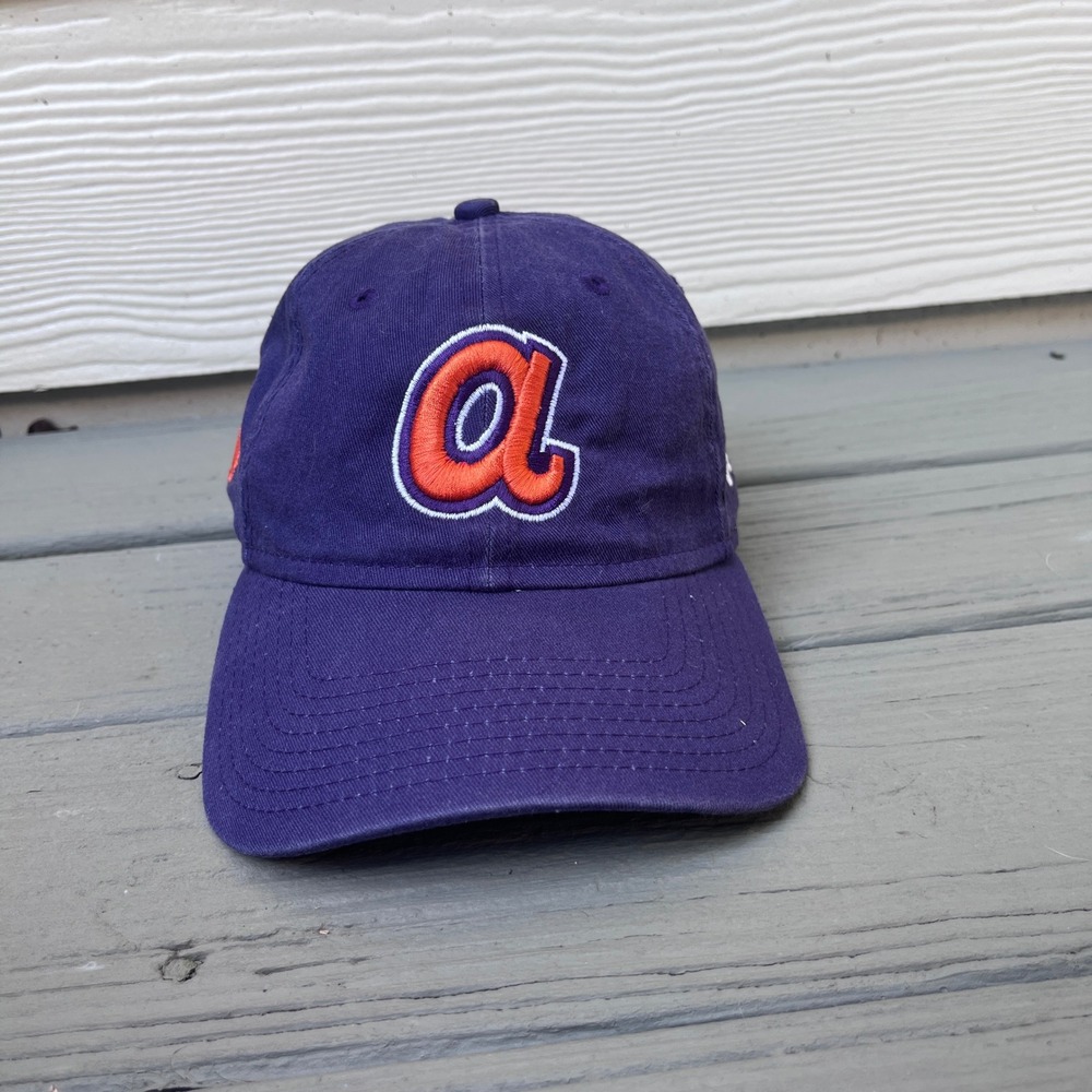 New Era Clemson Tigers Hat Unisex OSFM Purple Excellent 9TWENTY Adjustable Cap